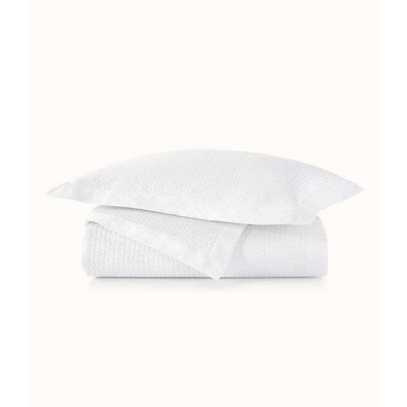 Hamilton Quilted Coverlet, King/Cal King Coverlet, White