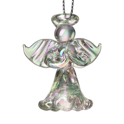 4cm Glass Hanging Figurine Ornament