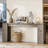 Farmhouse Wooden Console Table-1485281345