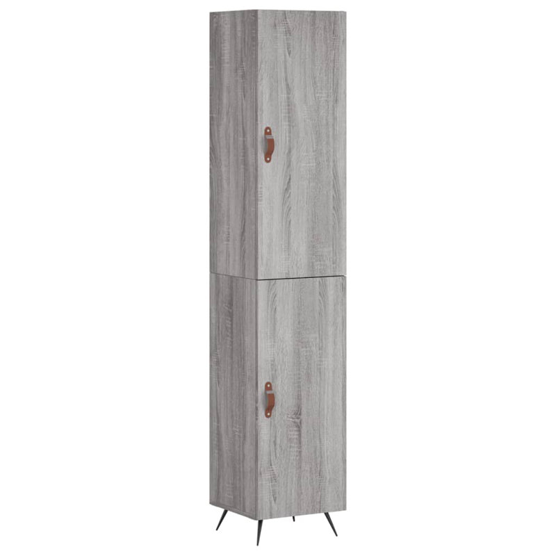 34.5cm Sideboard, Grey Sonoma