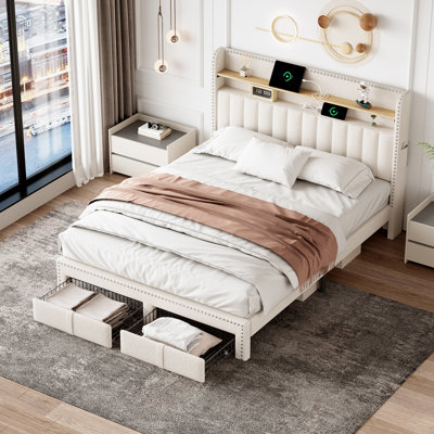 Darlita Upholstered Storage Bed