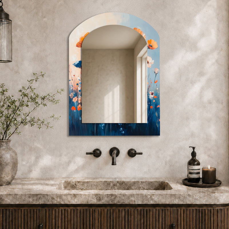Miroir mural Farmhouse, 34" x 25"