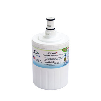 SGF-W41 Rx Compatible Refrigerator Water Filter for EDR8D1, FILTER 8, 46-9002, 8171413.