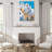 Santorini I by Aviva Miles Canvas Art Print