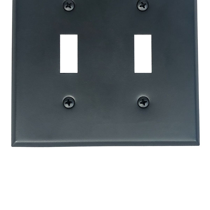 2-Gang Toggle Light Switch Wall Plate