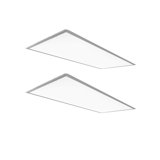 Rectangle Troffer LED Ceiling Light (Set of 2)