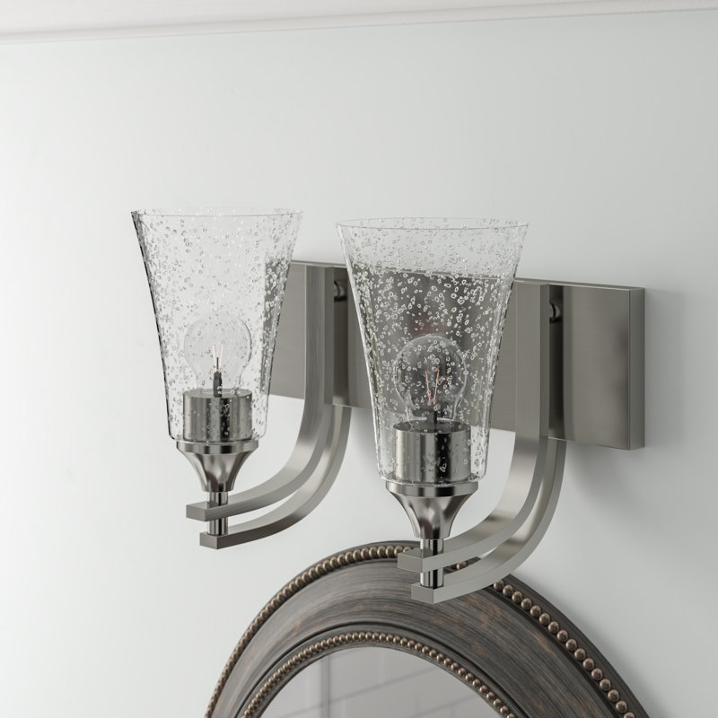 Wilma 2 - Light Dimmable Vanity Light, Satin Nickel