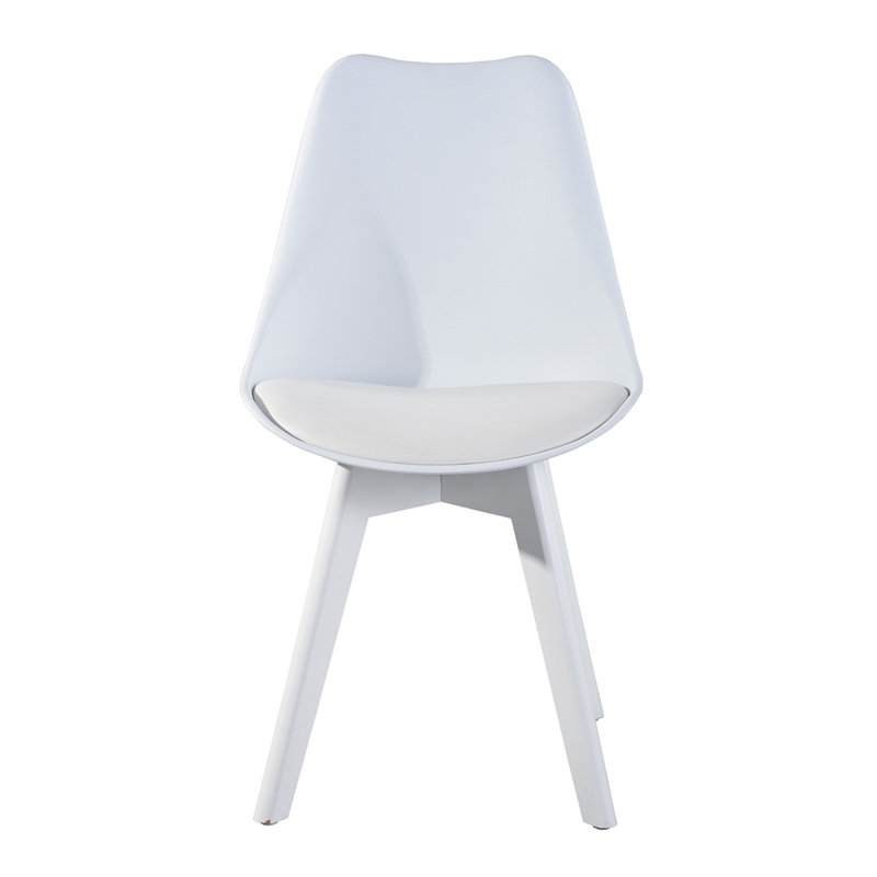 Abella 46cm H Upholstered Dining Chair, White