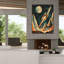«Epic Graffiti» «Vintage Space 1» par Momart, art mural sur toile-106417650