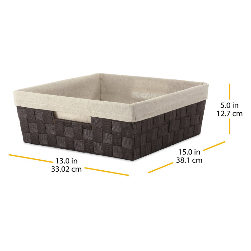 Whitmor, Inc Plastic Decorative Basket, Small