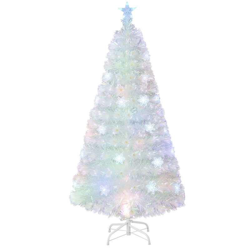 Lighted Artificial Christmas Tree, 3.9' H