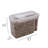 Delju Plastic Food Storage Container - Set of Containers and 1 Lids