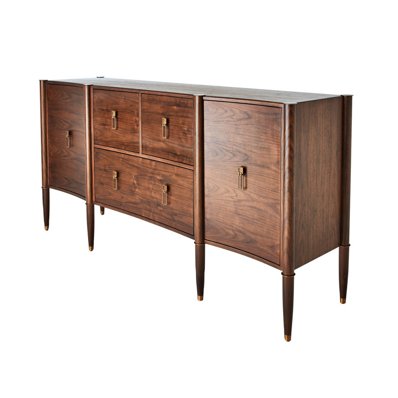 Buffet en bois massif 78 po