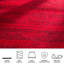 Stonyford Striped Area Rug In Red & Black-1498167882