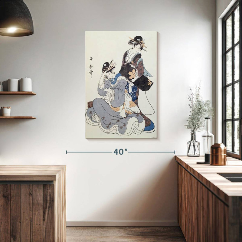 Leisha Two Female Figures, 39" H x 26" W