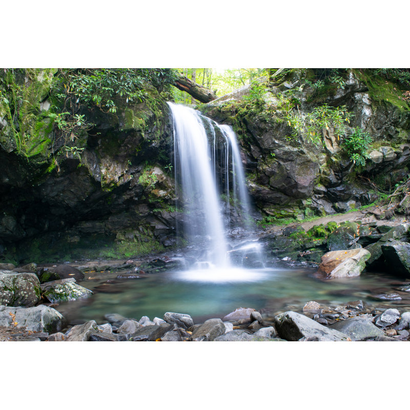 Beautiful Waterfall by Nate Hovee - Wrapped Canvas Print, 30cm H x 46cm W x 3.8cm D