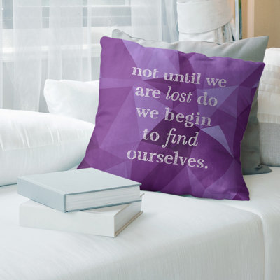 Coussin artificiel «Faux Gemstone Find Yourself»