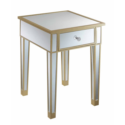 Claybrooks End Table with Storage