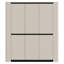 Taylianna 3 Door Manufactured Wood Wardrobe