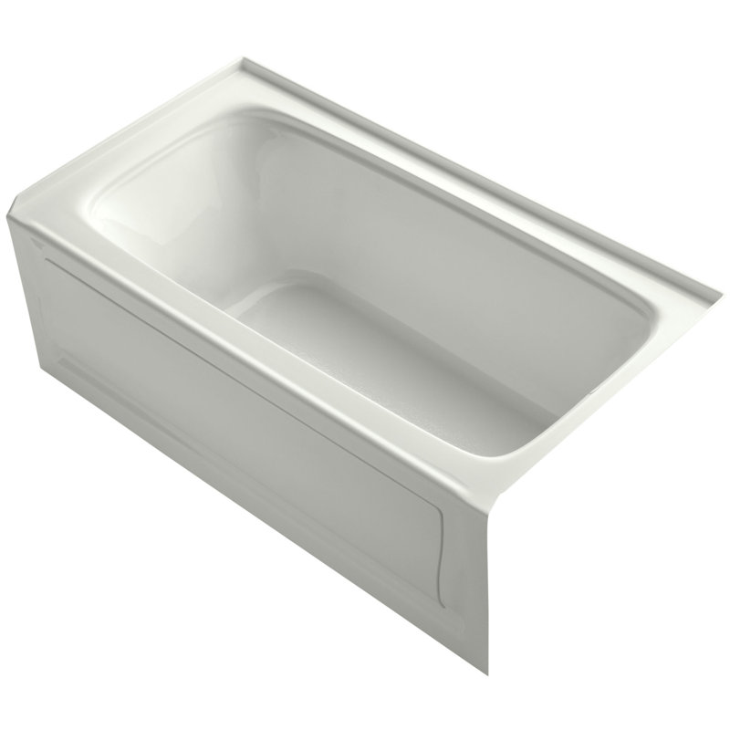 Bancroft 60" x 32" Soaking Bathtub, Dune, Right