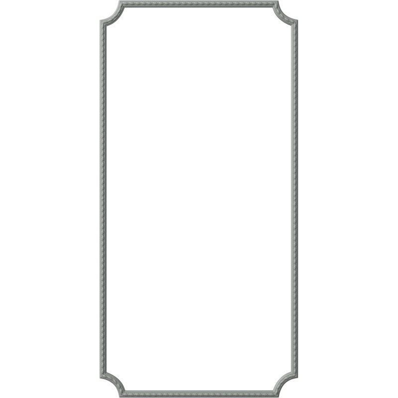 Ensemble de moulure de panneau Bulwark, L 31 po x H 62 po, Simple