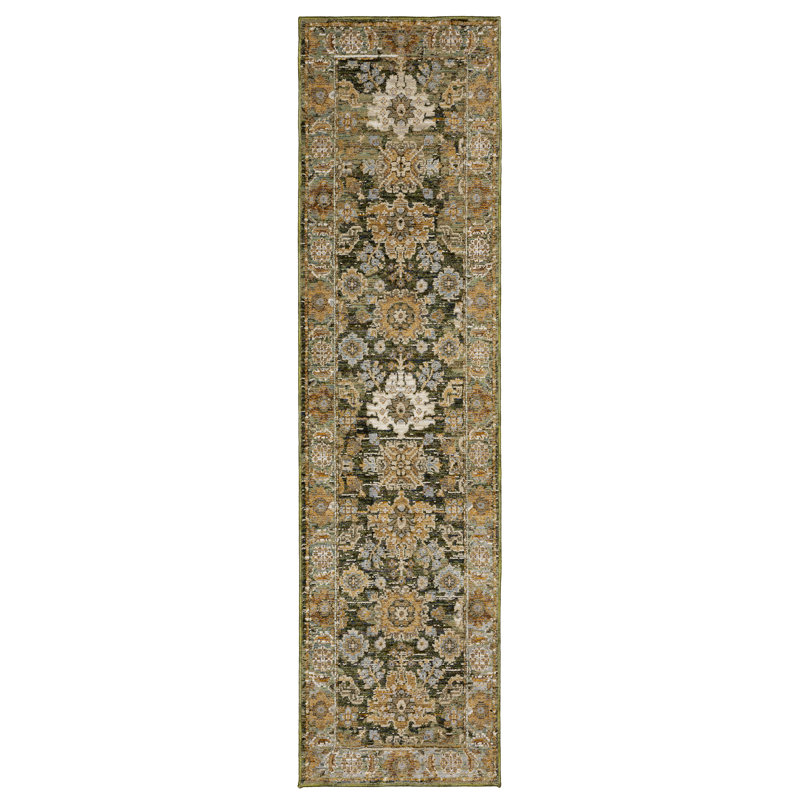 Lusher Oriental Indoor Rug, Runner 2'3" x 8'