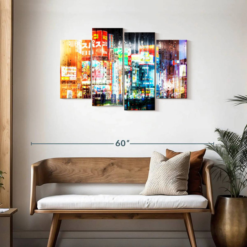 Nicci Tokyo By Night, 27" H x 43" W