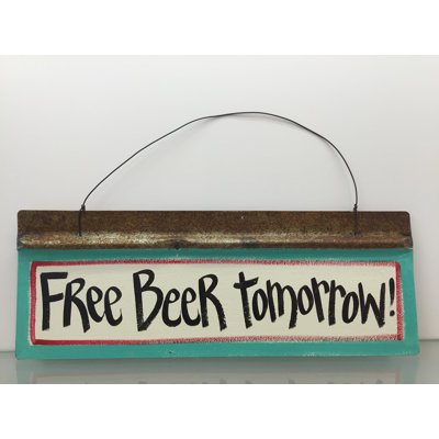 Free Beer Wall Décor