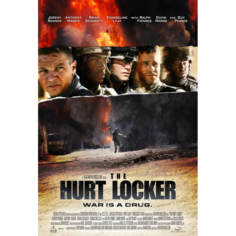 The Hurt Locker, H 18 po x l 12 po