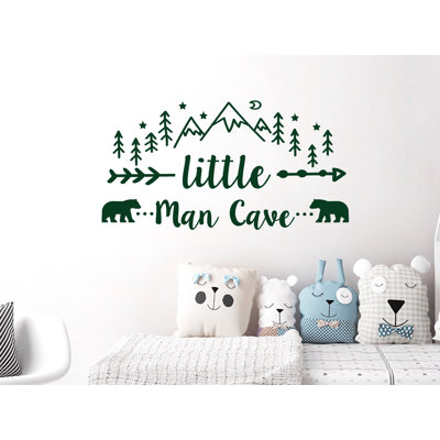 Décalcomanie murale Little Man Cave