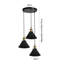 Dingle 3 - Light Black Cluster Pendant