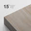 «Soft Sandstone Gradient in Warm Neutral Tones», reproduction d'art sur toile encadrée-120783669-120783668