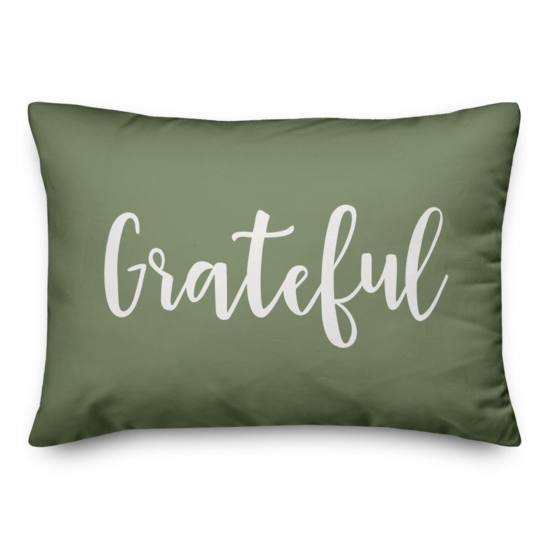  Coussin lombaire Grateful, vert