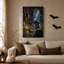 Art mural sur toile Steampunk Raven-1757745047