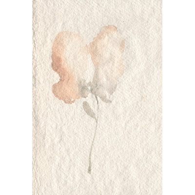Fleur Petite I by Jennifer Goldberger - Painting