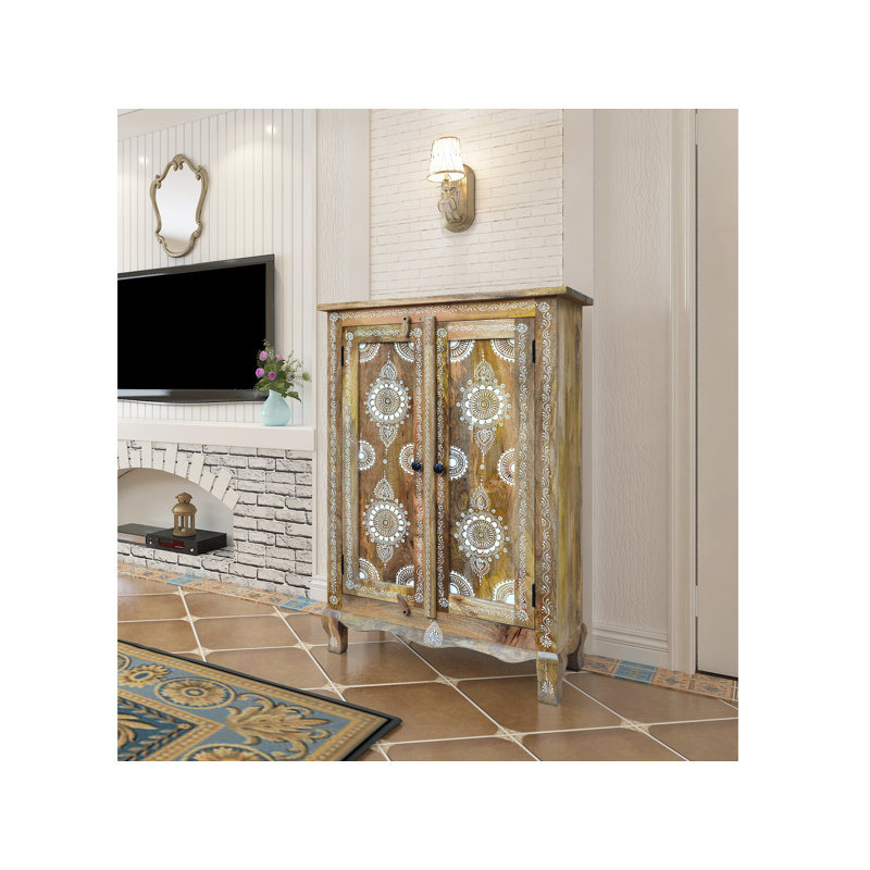 Reuven Mango Wood Accent Chest