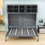 Lit escamotable avec tablettes confort peu encombrantes-1775242357-1775242359