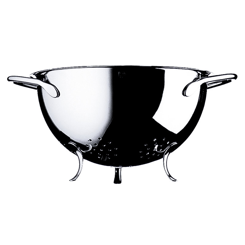 MEPRA 1950 18/10 Stainless Steel Colander, 6.8" H x 7.9" W x 7.9" D