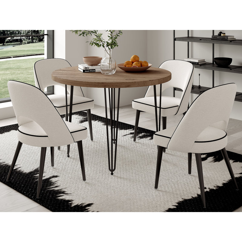 Belluno 4 - Person Dining Set, White