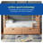 Sealy Dreamlife 2” Medium Gel Memory Foam Mattress Topper with Cooling Cover-99280946