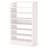 25.59" Width  White Shoe Rack