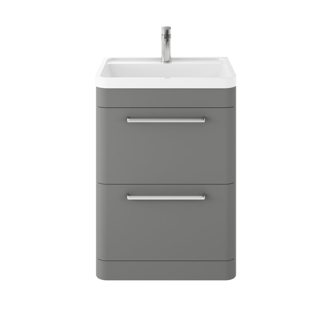 Solar 600mm Free-Standing Vanity Unit