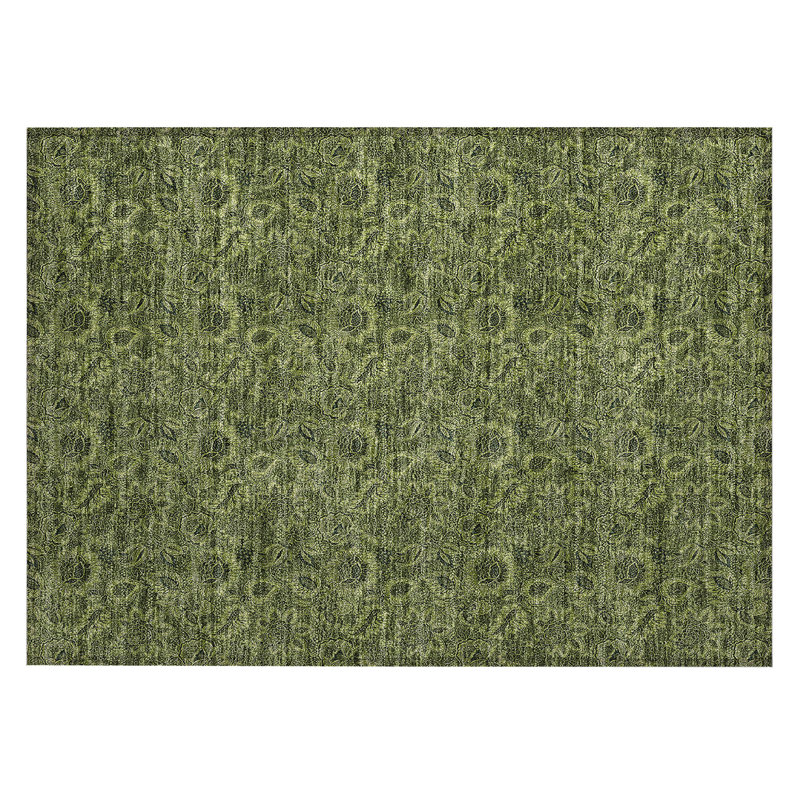 Tapis intérieur / extérieur Ayush, Rectangle 1 pi 8 po x 2 pi 6 po