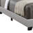 Warwick Grey Upholstered California King Bed-898109550