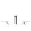 Composed Widespread Bathroom Faucet with Drain Assembly-1505490540
