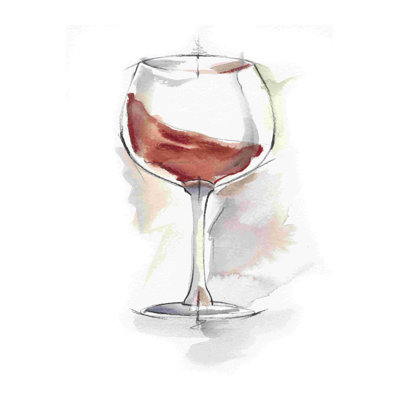 Verre à vin Étude IV