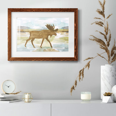 Mountain Moose - impression d'un cadre photo