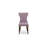 11 Piece Dinette Set Includes a Rectangle Dining Room Table with Removable Leaf and 10 Dahlia Linen Fabric Parson Dining Chairs, Distressed Jacobean-1295625913-1295625912