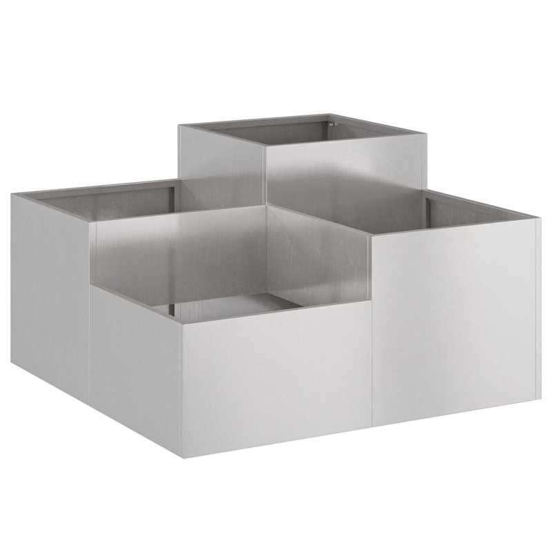 Planter Box, 48cm H x 100cm W x 100cm D