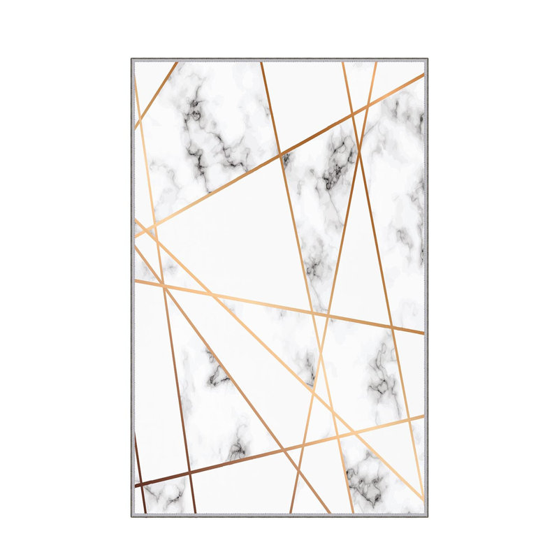 Premium Hall Carpet, 3D Digital Printed, 39.4 x 59.1 Inches | 100% Polyester, Antibacterial, Non-Slip Underside | Pile Height: 0.04 Inches, Machine Washable, Ideal for Living Room & Entryway Decor